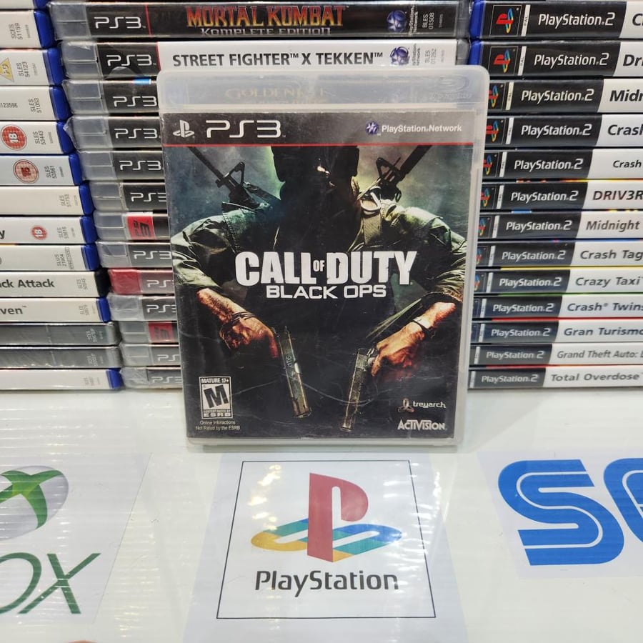 PS3 call of Duty Black Ops يوجد اثار ماء بالغلاف الخارجي