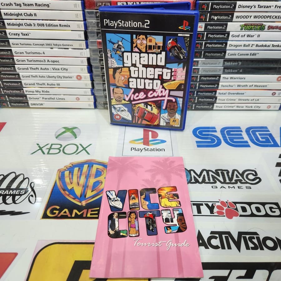 PS2 grand theft auto vice city