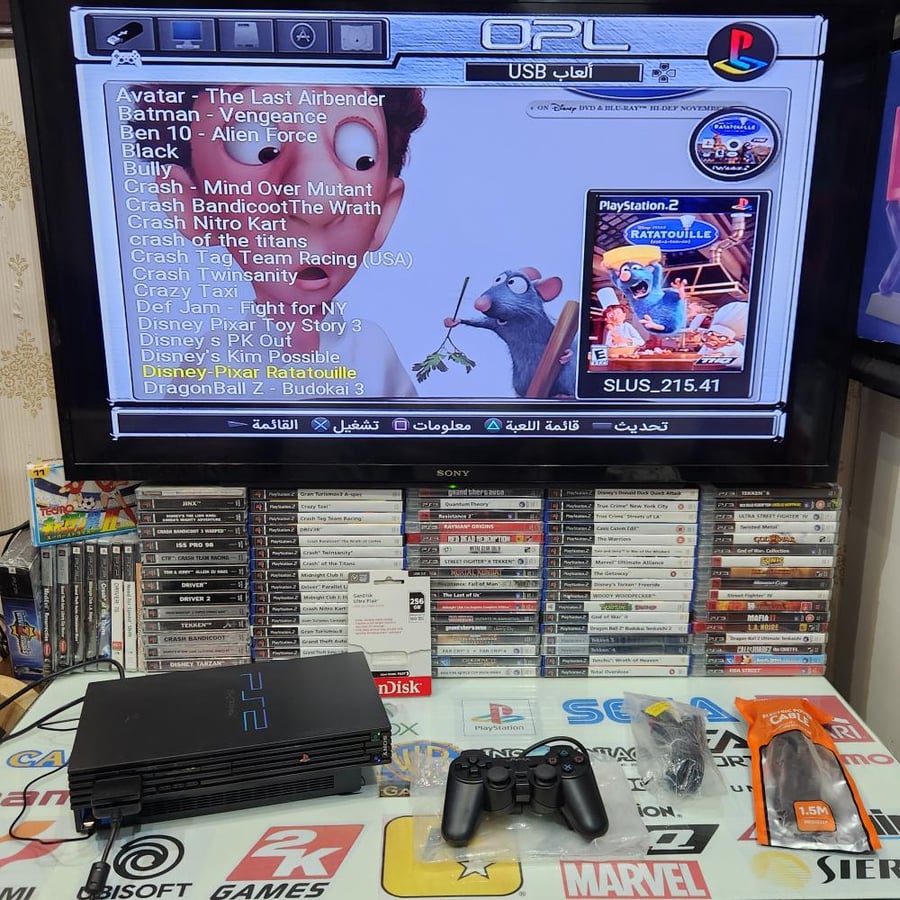 PS2 جهاز بلاستيشن تو مبرمج