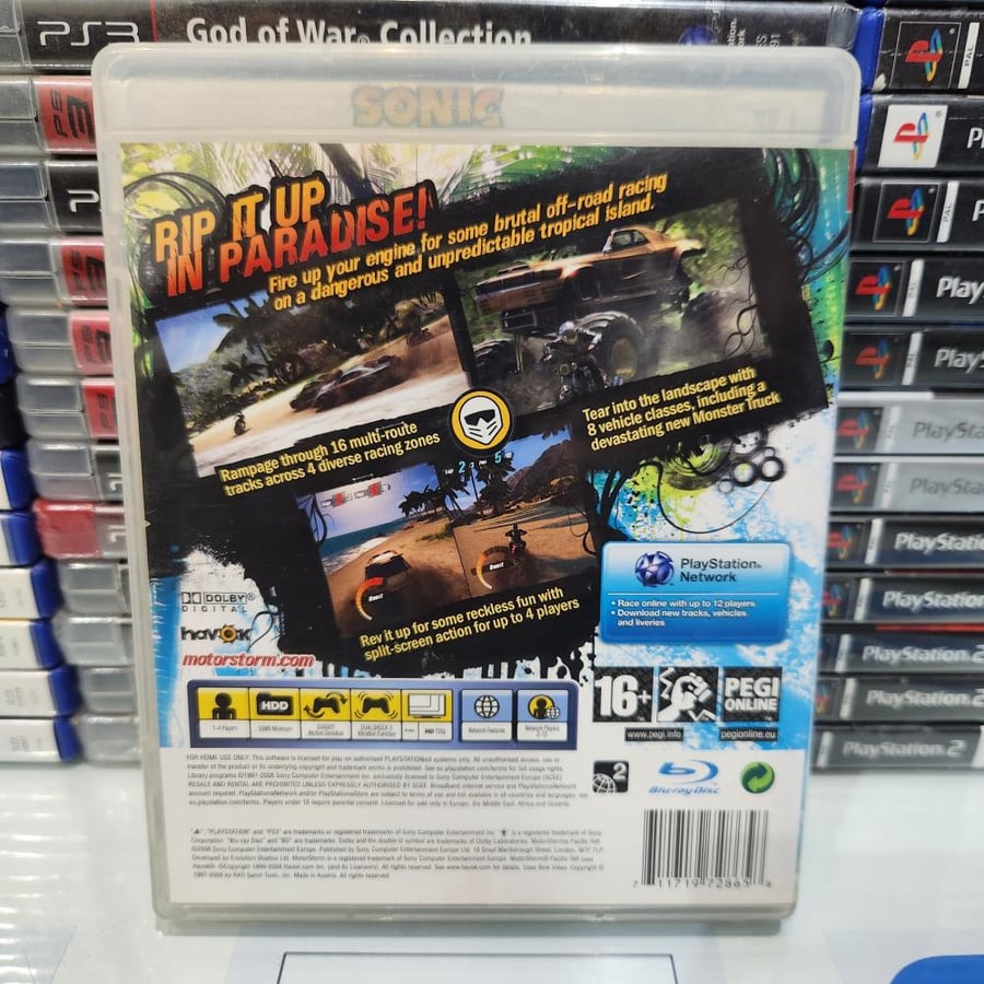 PS3 motor storm pacific rift