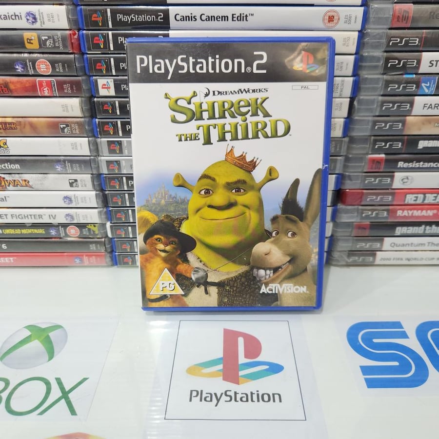 PS2 shrek the third
