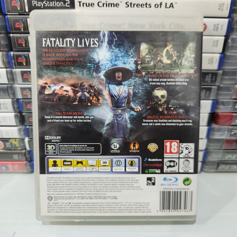 PS3 mortal kombat