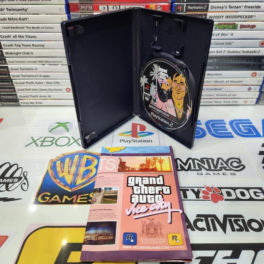 PS2 grand theft auto vice city