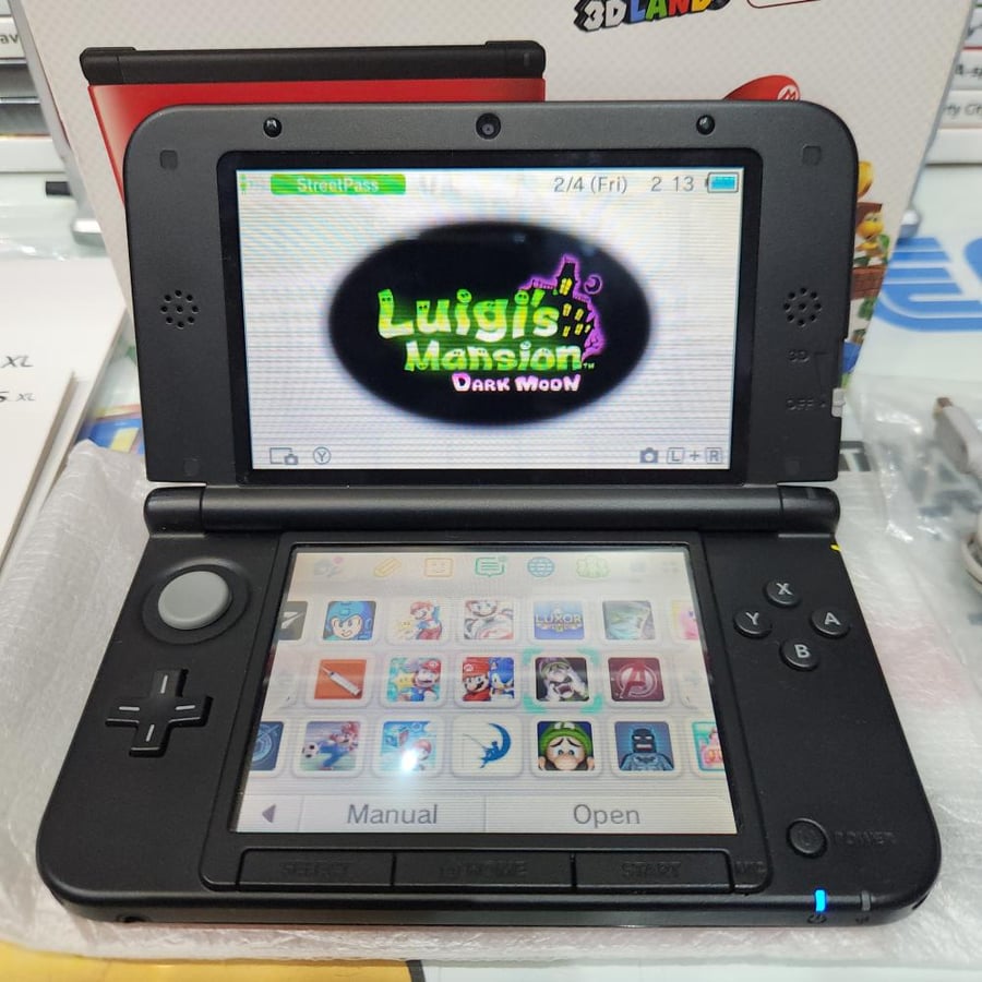 3ds جهاز نينتدو ثري دي اس xl مبرمج