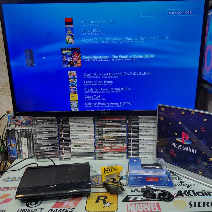 Ps3 جهاز بلاستيشن ثري مبرمج