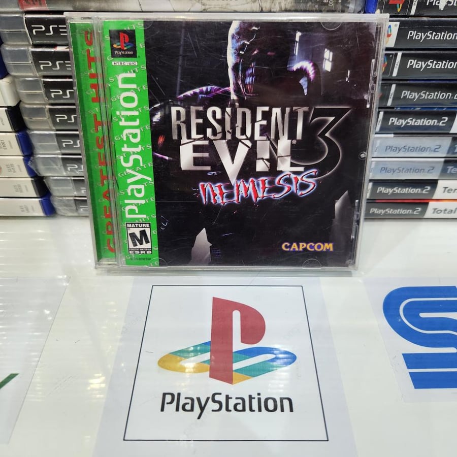 PS1 resident evil 3 nemesis