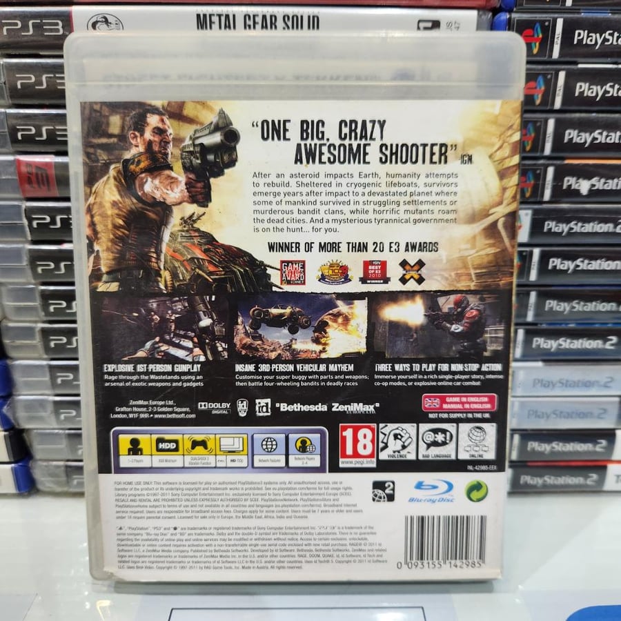 PS3 rage