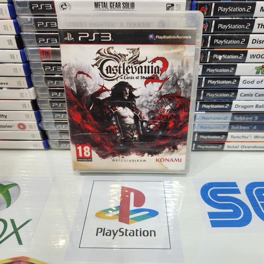PS3 castlevania Lords of Shadow 2 يوجد اثار ماء بالغلاف