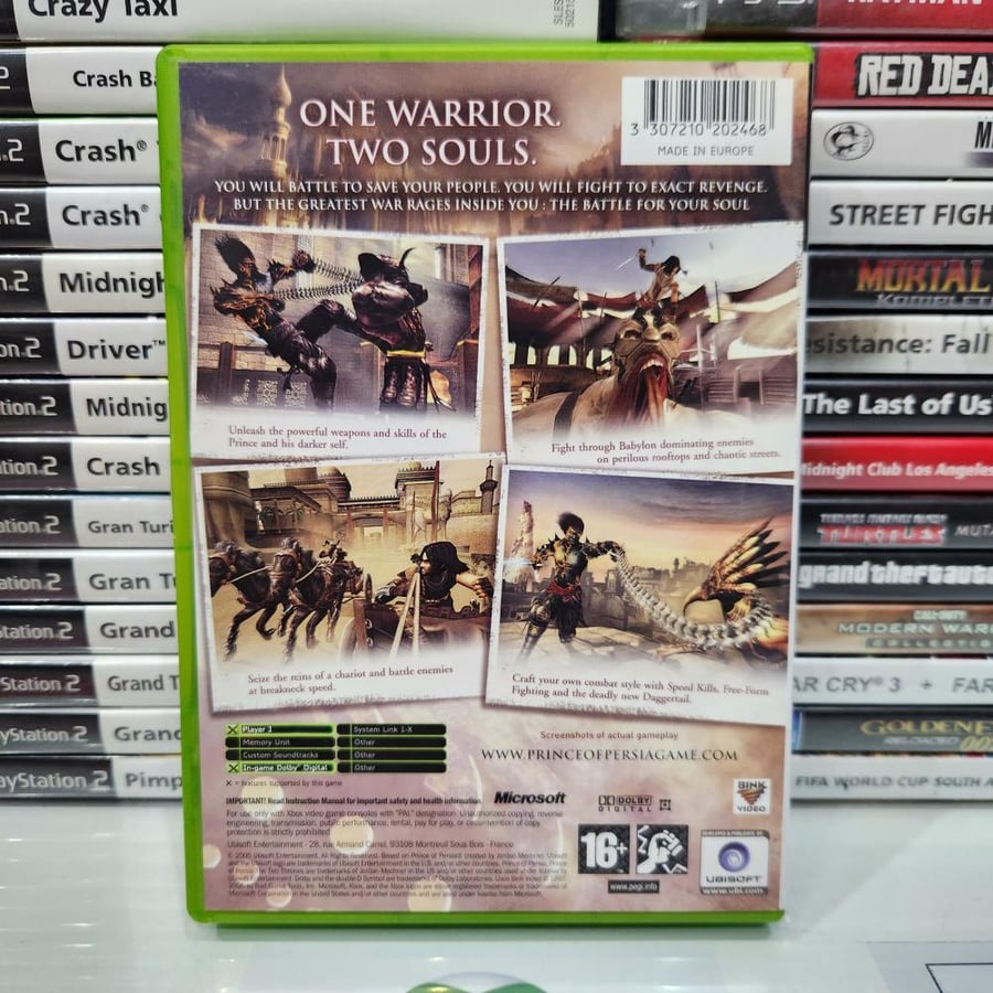 Xbox prince of persia the two thrones