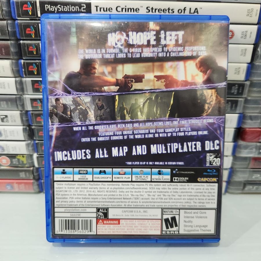 PS4 resident evil 6