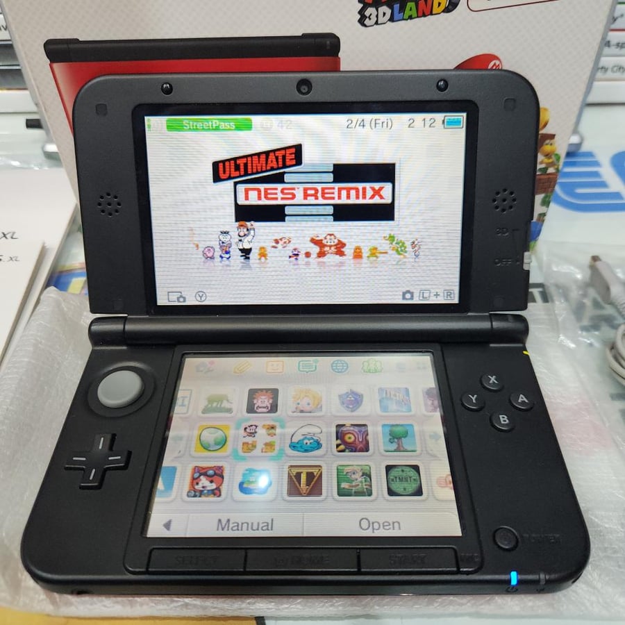 3ds جهاز نينتدو ثري دي اس xl مبرمج