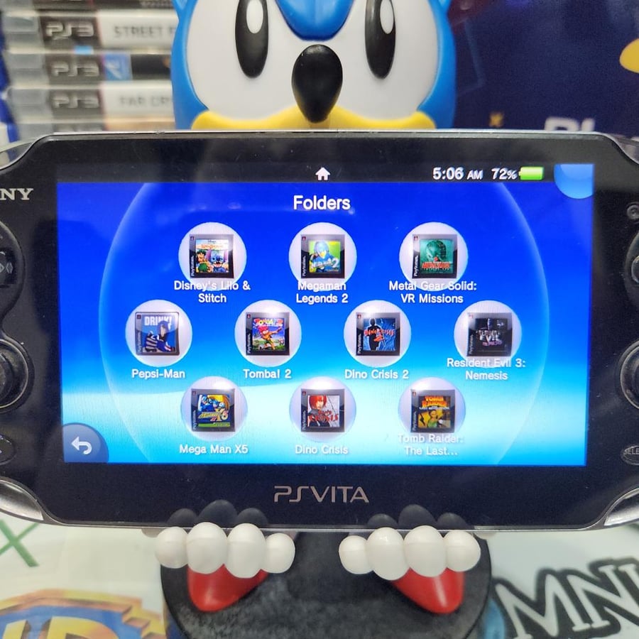 PS VITA جهاز بي اس فيتا مبرمج موديل 1000 (فات)