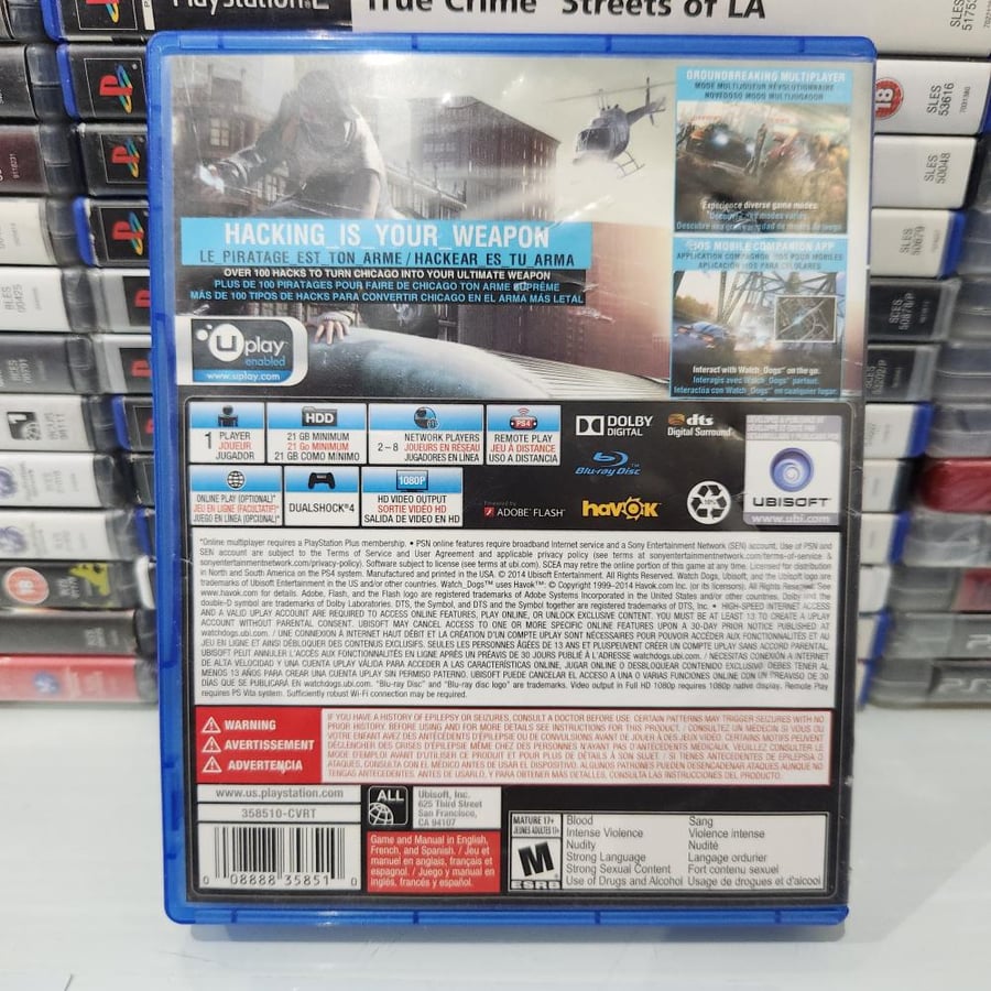 PS4 watch dogs