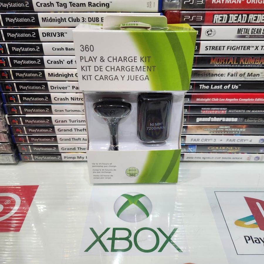 Xbox 360 battery and charger, new commercial Xbox 360