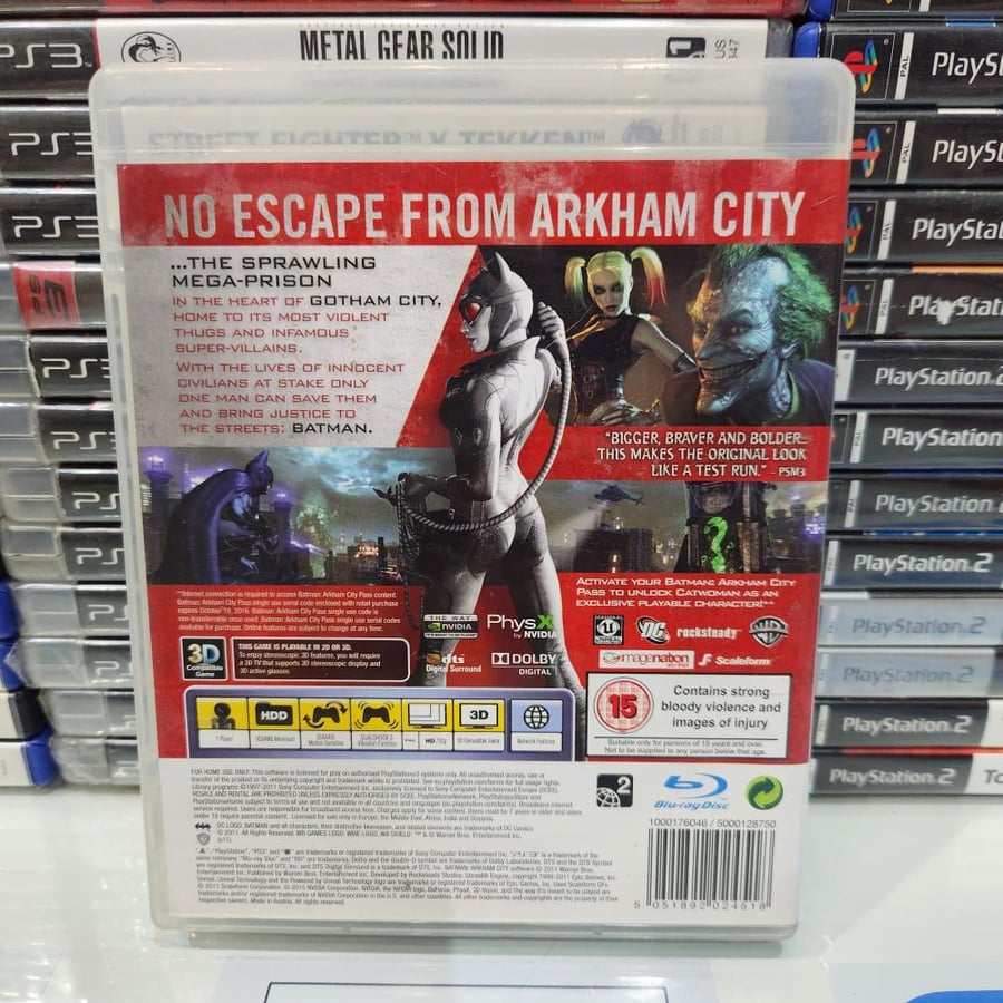 PS3 batman arkham city