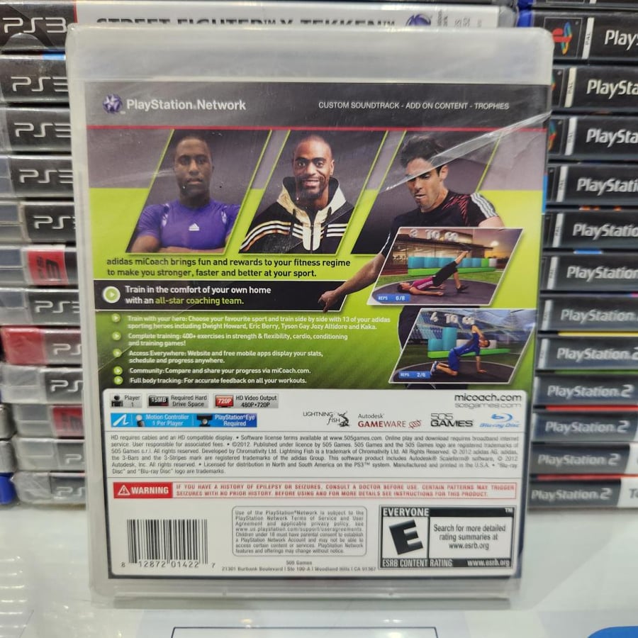 Ps3 Adidas micoach جديد