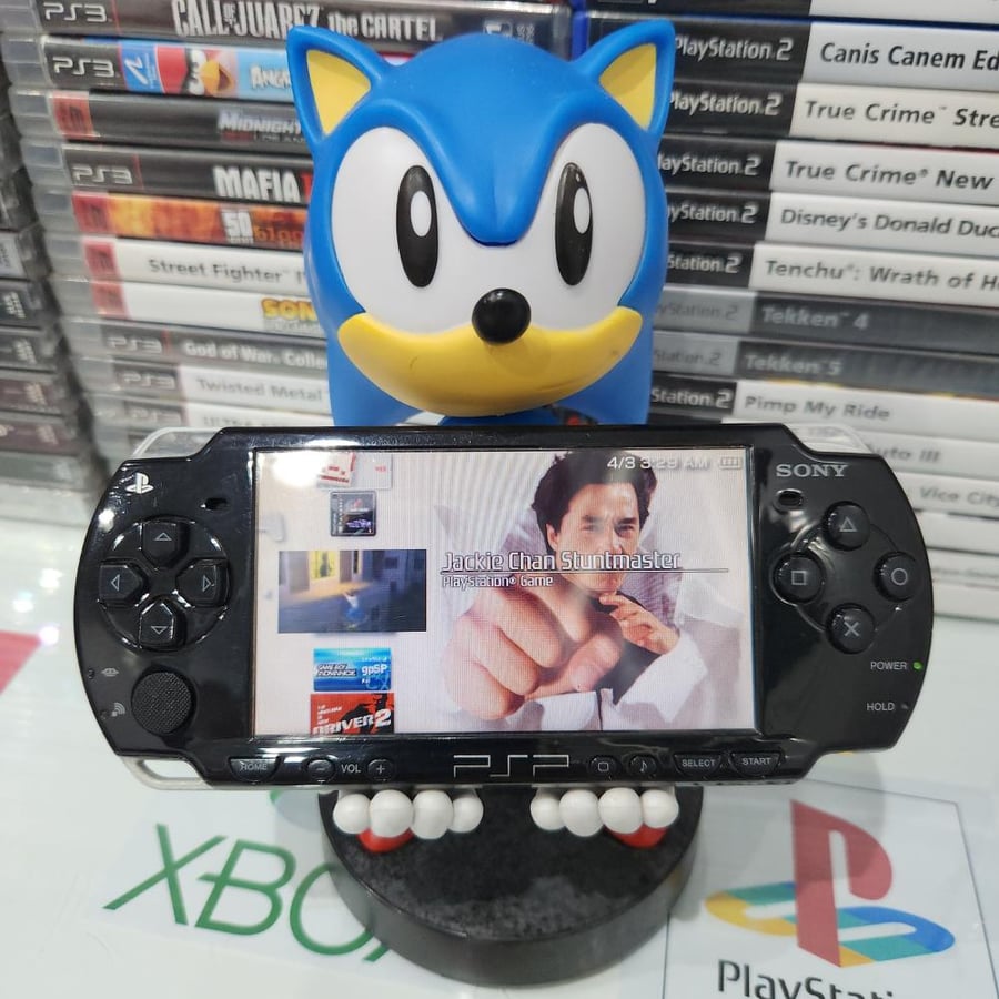 PSP جهاز بي اس بي مبرمج بداخله ١٤٠٠ لعبة ( سليم موديل ٢٠٠٠ )