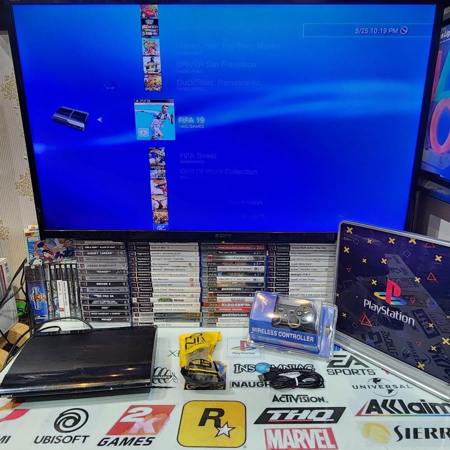 PS3 بلاستيشن ثري حجم  ون تيرا مبرمج