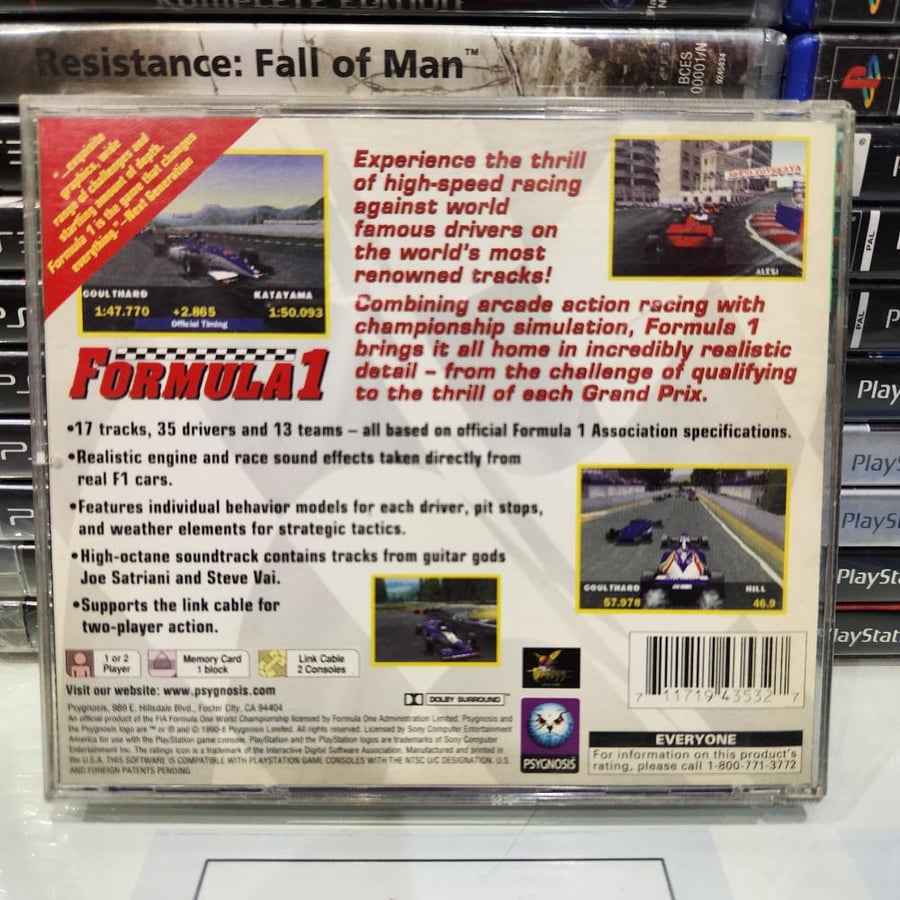 PS1 formula 1