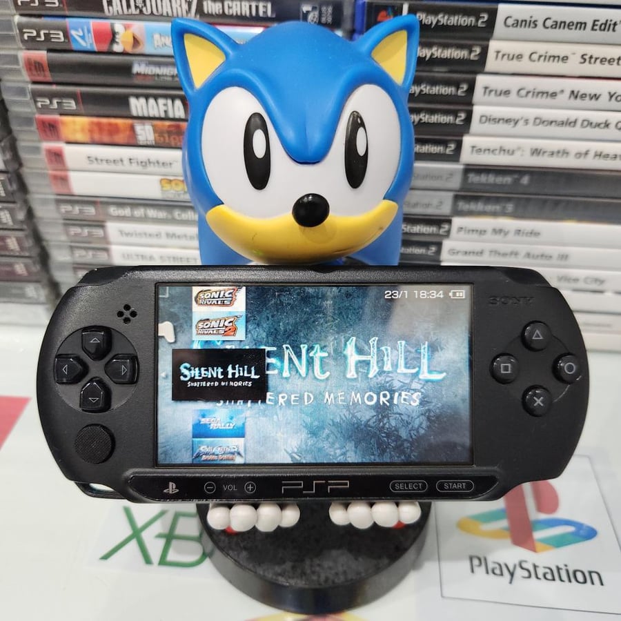 PSP جهاز بي اس بي مبرمج بداخله ١٤٠٠ لعبة ( موديل ستريت )