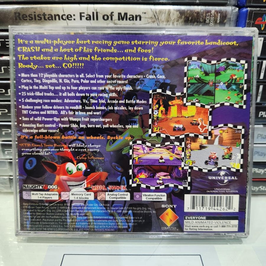 PS1 crash team racing