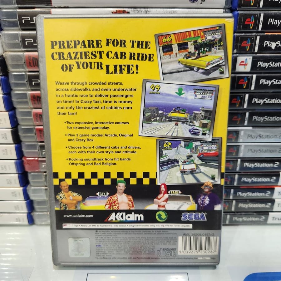 PS2 crazy taxi