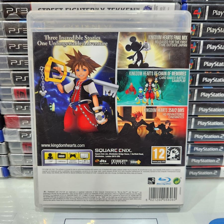 PS3 kingdom hearts HD 1.5 remix