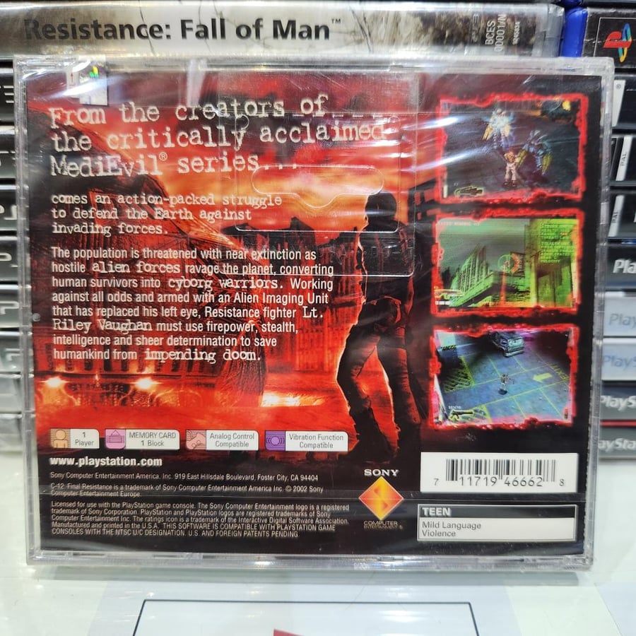 PS1 C-12 final resistance جديد
