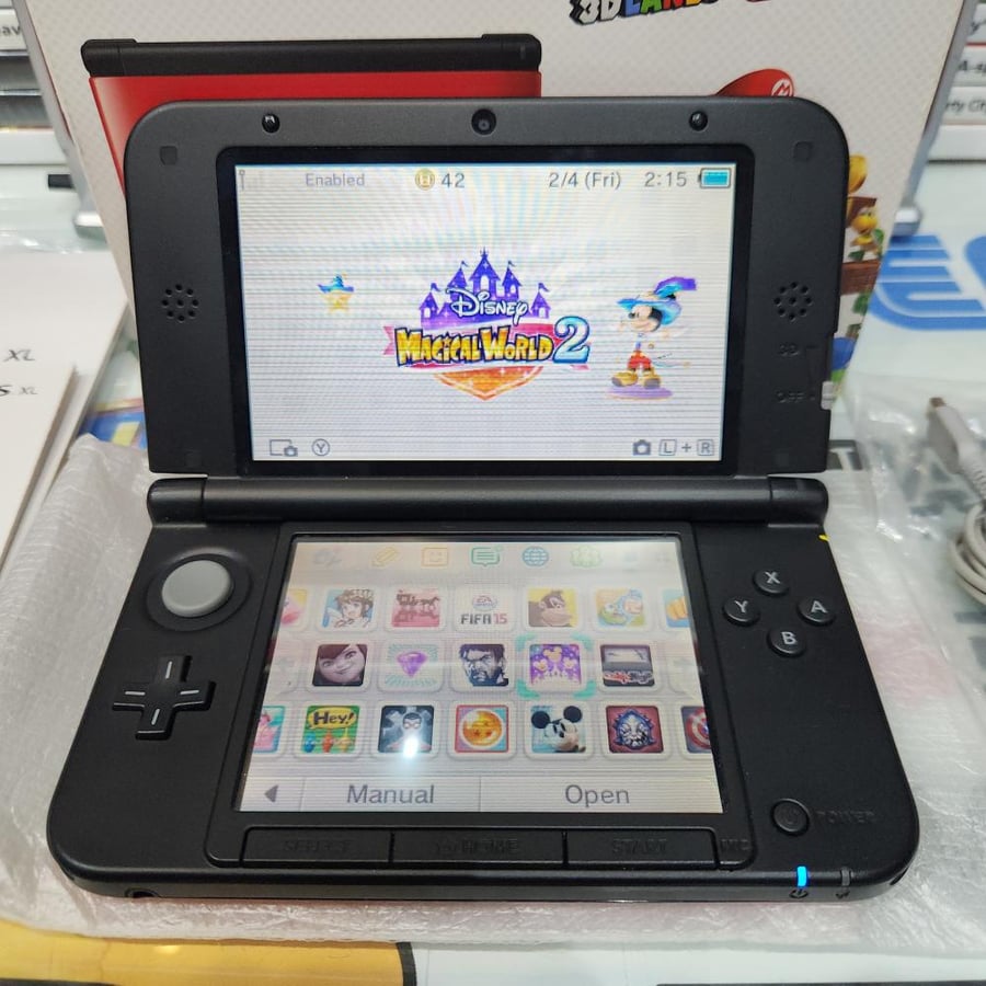 3ds جهاز نينتدو ثري دي اس xl مبرمج