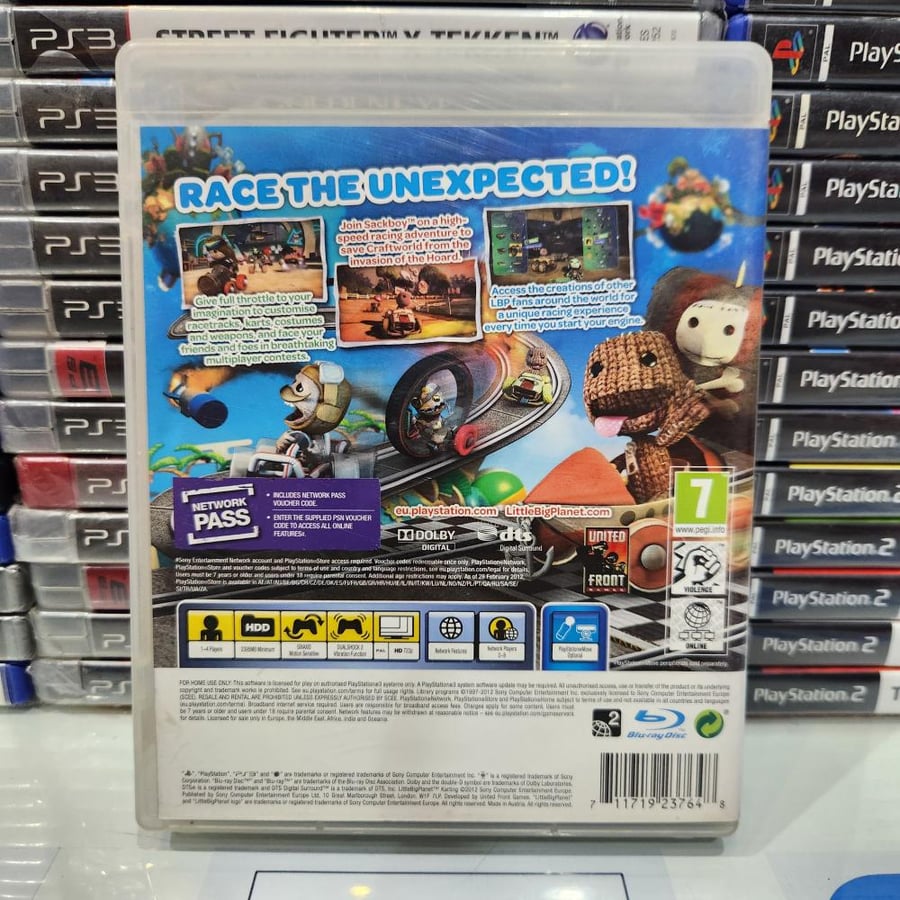 PS3 little big planet karting