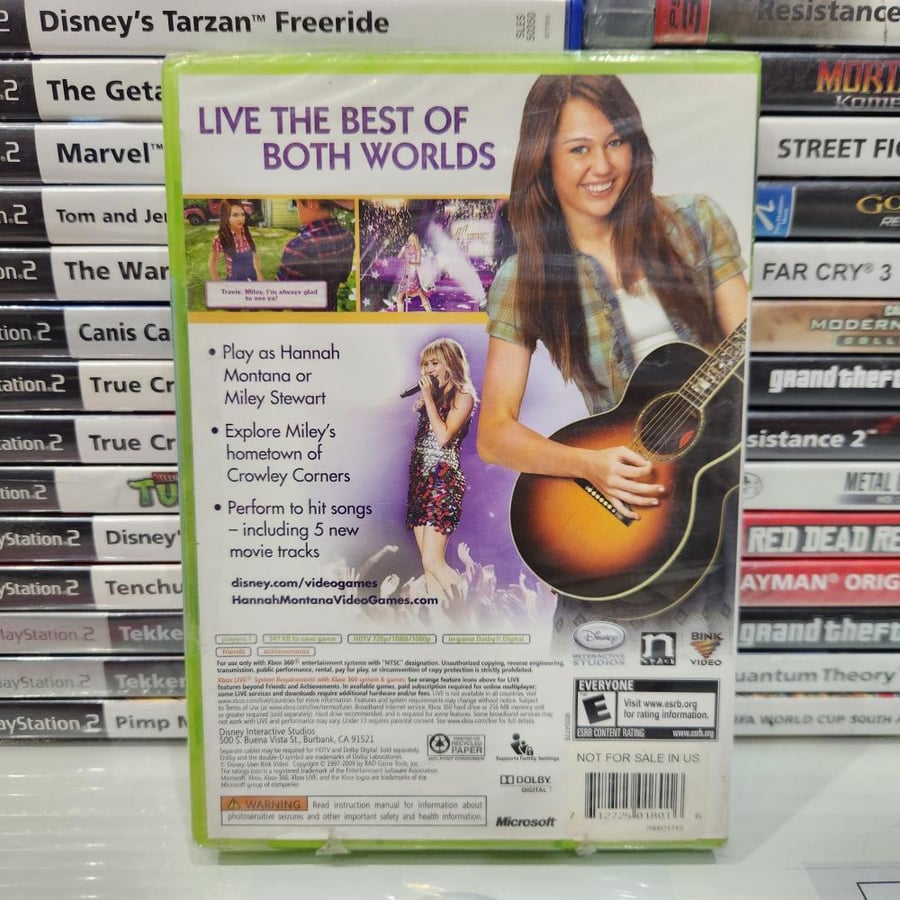 XBOX360 hannah Montana the movie جديد
