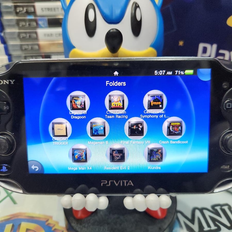 PS VITA جهاز بي اس فيتا مبرمج موديل 1000 (فات)