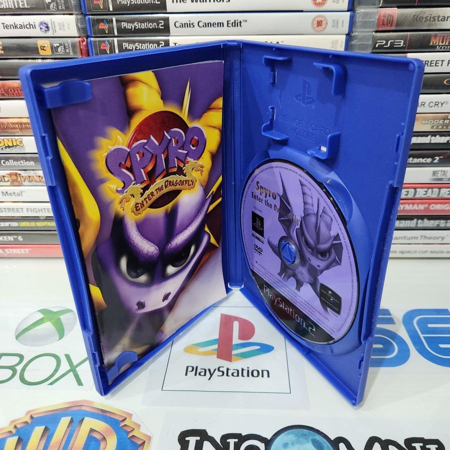 PS2 spyro enter the dragonfly