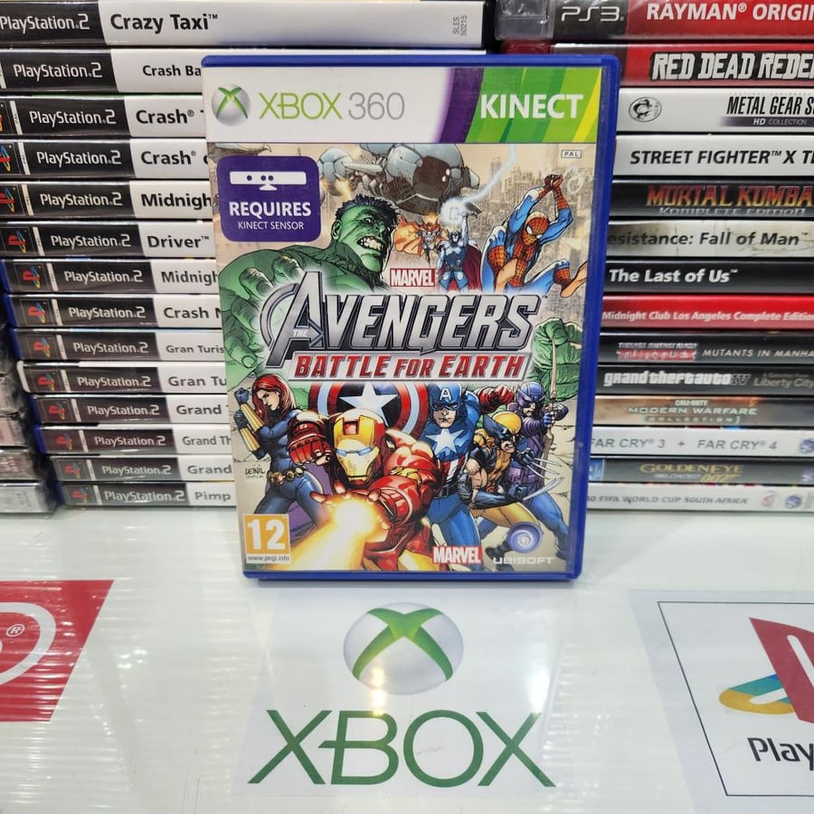 Xbox360 marvel avengers battle for earth