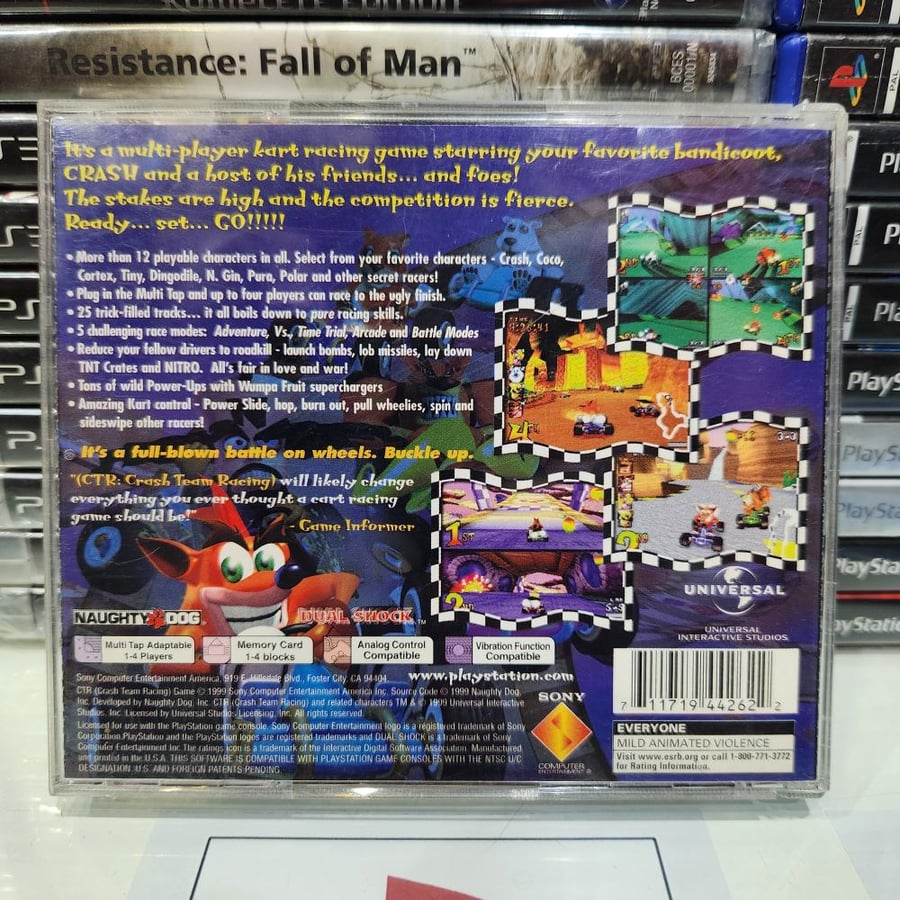 PS1 crash team racing