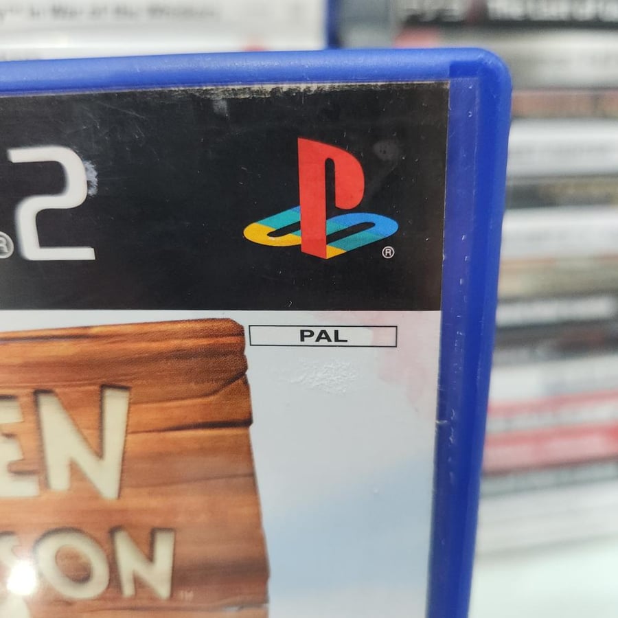 PS2 open season يوجد ملاحظة بسيطة بالغلاف الخارجي