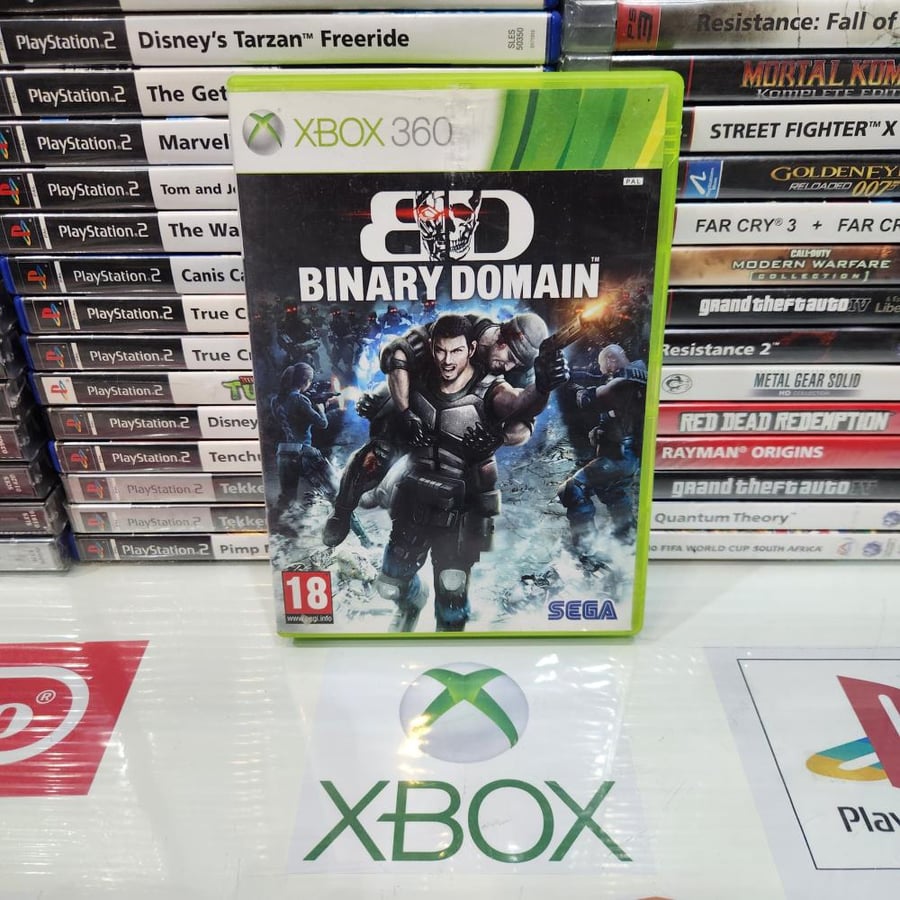 XBOX360 brnary domain يوجد ضرر بالعلبة