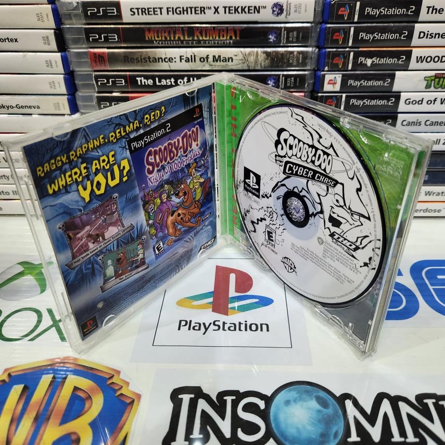 PS1 scooby doo and the cyber chase