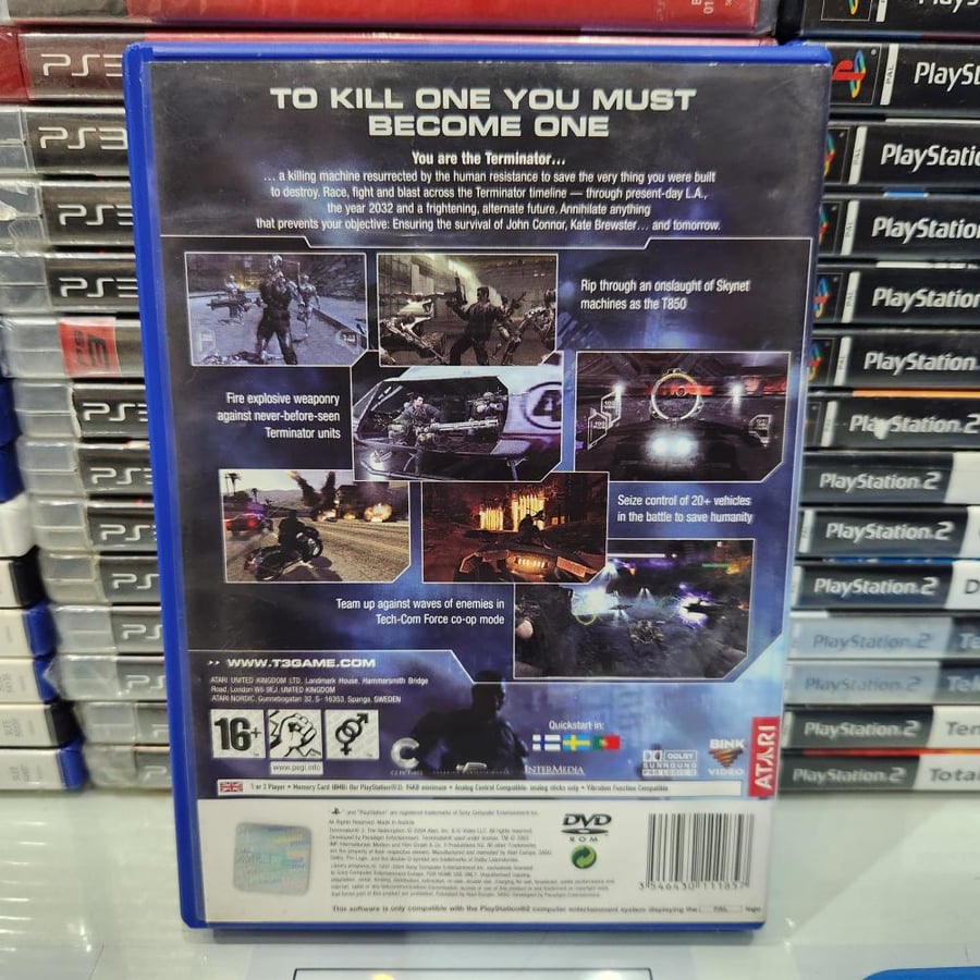 PS2 terminator 3 the redemption