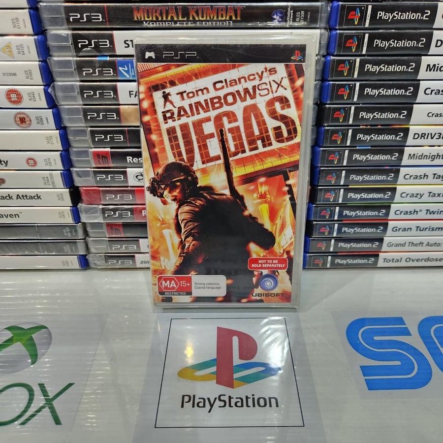 PSP tom clancy's rainbow six vegas جديد