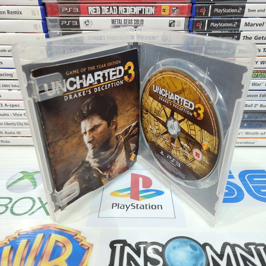PS3 uncharted 3 drake's deception