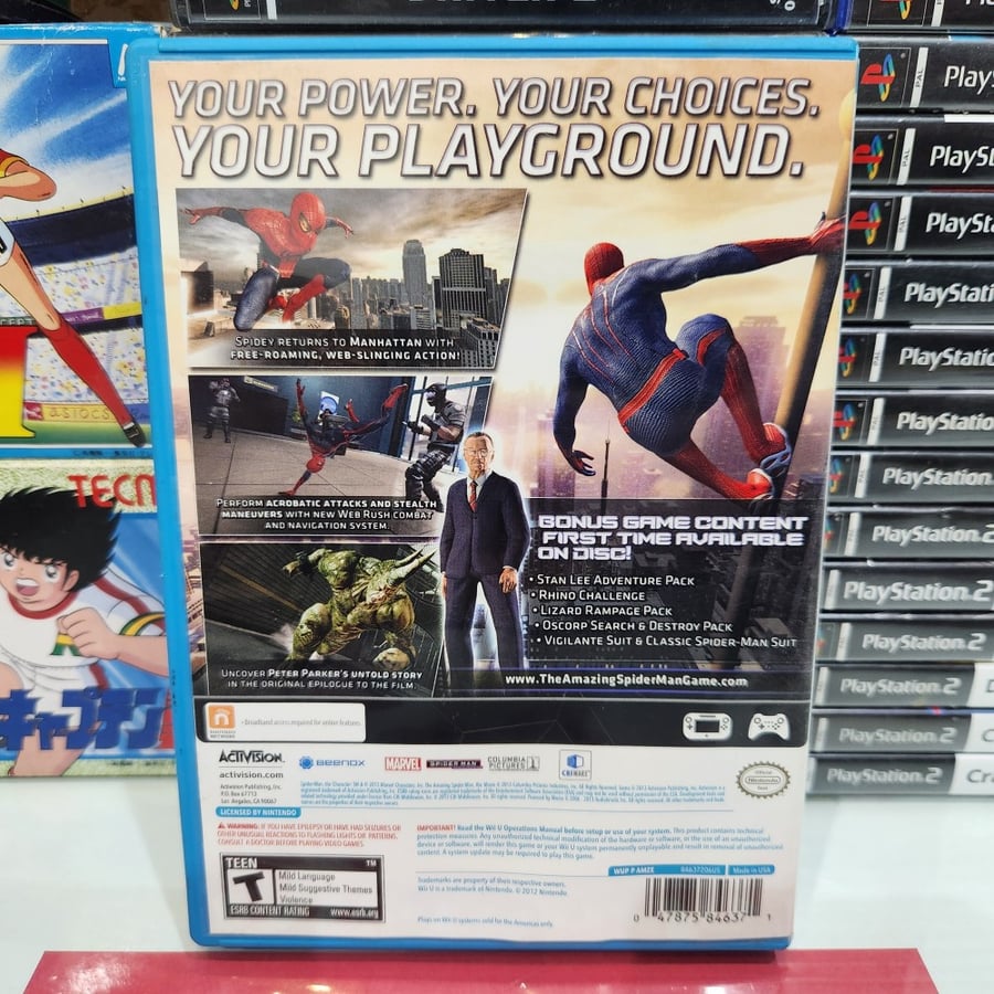 Wii u the amazing spider man