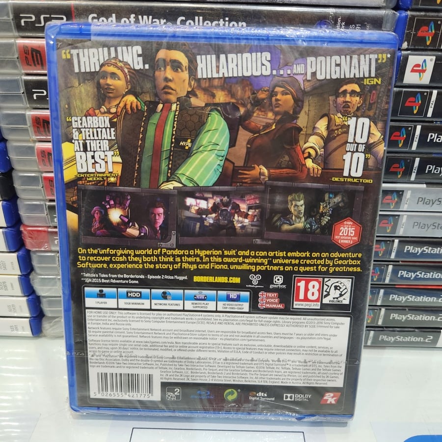 PS4 tales fromthe borderlands جديد