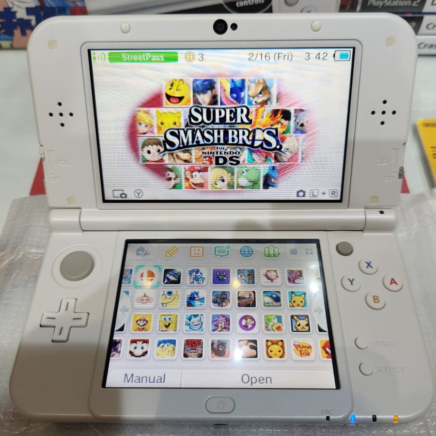3ds نيو نينتندو ثري دي اس اكس ال مستخدم