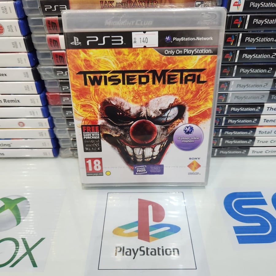 Ps3 twisted metal جديد