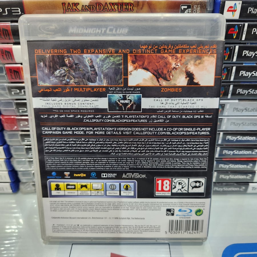 Ps3 call of duty black ops 3