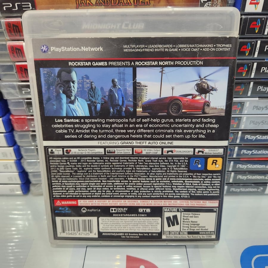 Ps3 grand theft auto V