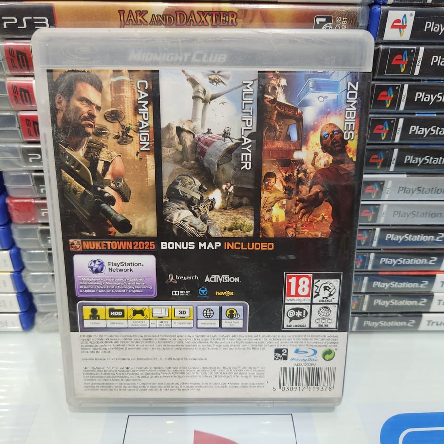 Ps3 call of duty black ops 2