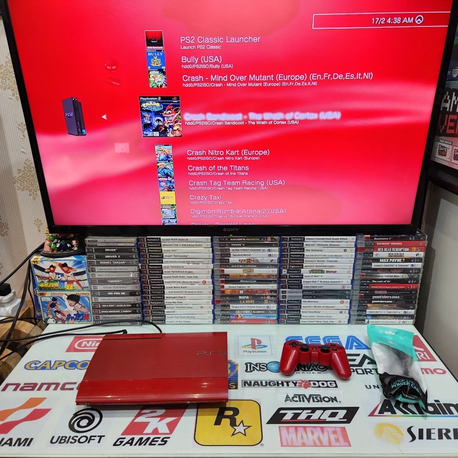 PS3 بلاستيشن ثري حجم ٥٠٠ قيقا مبرمج