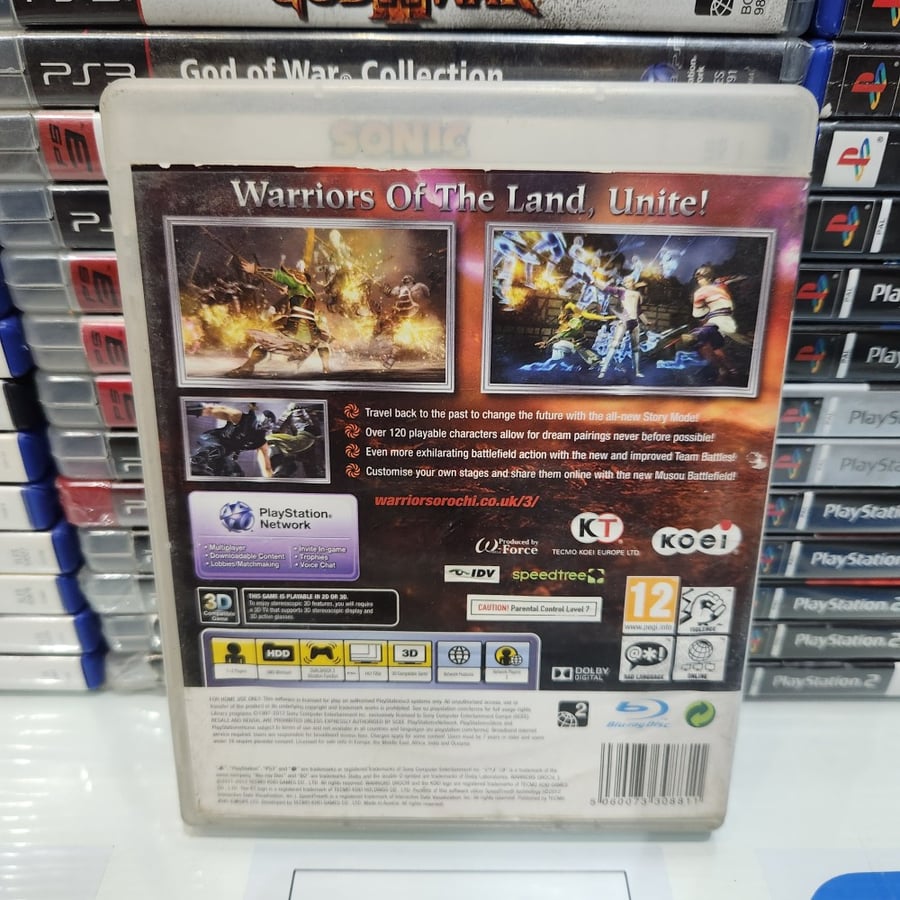 Ps3 warriors orochi 3